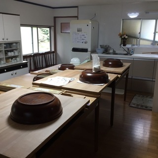 田舎でそば打ち体験、こじんまりと楽しく！の画像