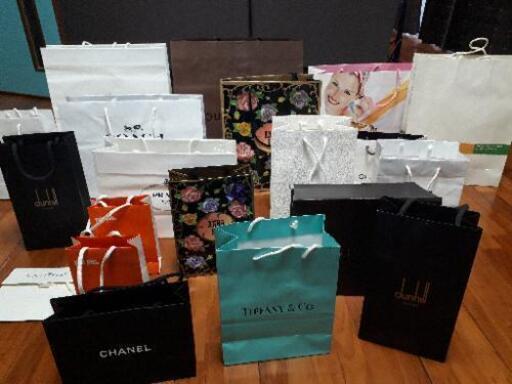 ブランド 紙袋 CHANEL COACH dunhill TIFFANY Folli Follie  Christian Dior ANNA SUI Louis Vuitton