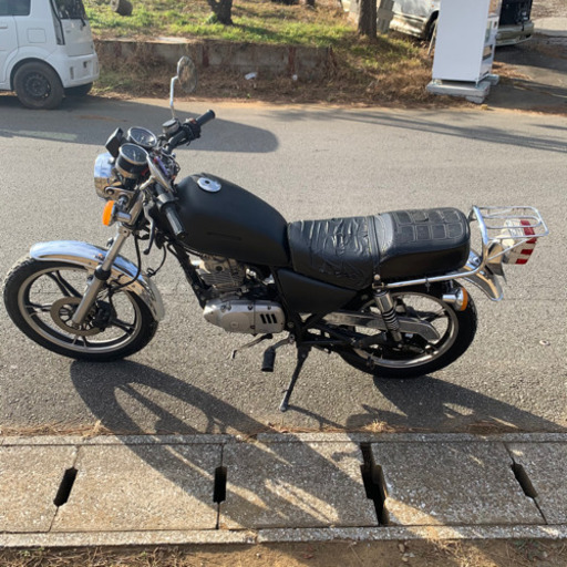 【冬場もセル一発】絶好調SUZUKI GN125乗り出し自賠責つき！価格通勤通学に！現状売買