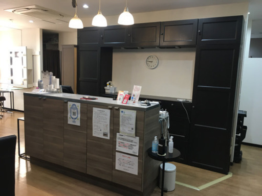 美容室　ヘアーサロン　フロント一式