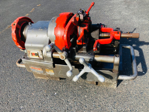 MCC ネジプロ80 ねじ切り機　パイプマシン　レッキス　ネジ切り　配管　水道　ガス　電気　100V 750W