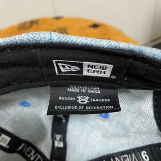 ニューエラ　キャップ　帽子　デニム　9TWENTY NEWERAの画像