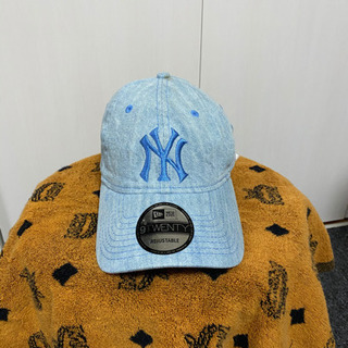 ニューエラ　キャップ　帽子　デニム　9TWENTY NEWERAの画像