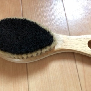 マッサージ ブラシ 使用品 持ち手は木製