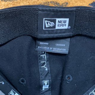 キャップ　帽子　ニューエラ　NEWERA 9TWENTY 9FIFTY 黒　ブラックの画像