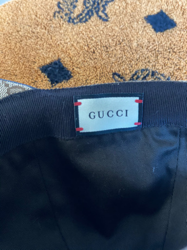 「値下げ」帽子　キャップ　グッチ　GUCCI 正規品　ハイブランド