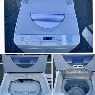 🔰当日配送➕配送無料‼️ Ag+イオンコート🏅5.5kg 洗濯乾燥機 ✨ヒーター乾燥‼️ブルー系 5.5キロ✨冷蔵庫 も出品✨洗濯機の画像