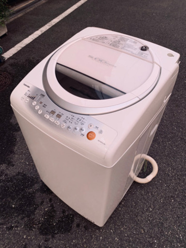 ?当日配送➕配送無料‼️ 8kg ファミリー向け 洗濯乾燥機? ステンレス槽 ✨ 縦型 東芝 洗濯機 ?8キロ ✨ 冷蔵庫 も出品 ✨