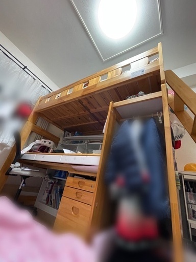 値下げ⭐︎勉強机とベッド