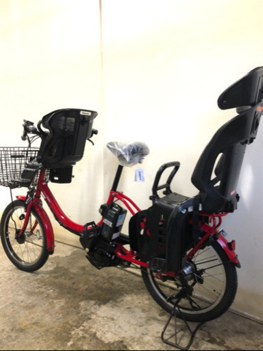 関東全域送料無料　保証付き　ヤマハ　パスバビー　20インチ 3人乗り 8.7ah 電動自転車