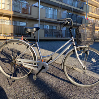 【値下げ】自転車(軽快車)、鍵2個付き