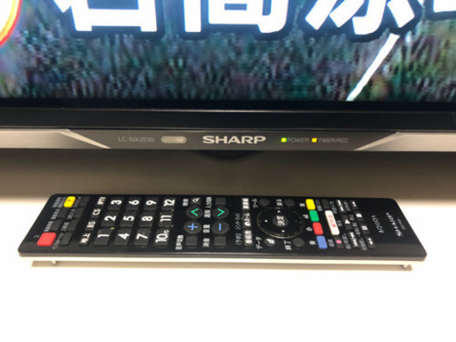 AQUOS LC-60US30  60インチ4K液晶テレビ