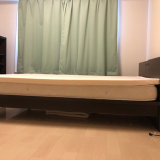 無料❗セミダブルベッド、ベッドマット、トゥルースリーパー付き