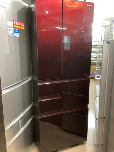 安心の1年間保証付!! 【シャープ17年製】 6ドア冷蔵庫 【トレファク町田店】