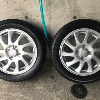 ダイハツ純正15インチ＋スタッドレス165/60 4本SET