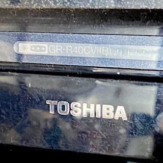 東芝5ドア冷蔵庫　 GR-R40CVI(B)  引き取り可能な方へ差し上げます の画像
