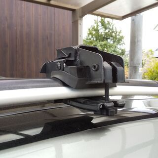 INNO IN－SR ベーシックステーセットSR シルバー　　ルーフキャリア　 バー 116cmの画像