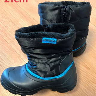 美品IGNIOスノーブーツ21cm