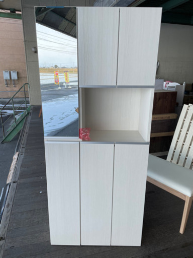 下駄箱！輸送事故品！鏡割れ！通常39800円を4000円！