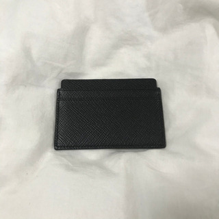 SMYTHSON スマイソン パナマ カードケース 名刺入れ ブラックの画像
