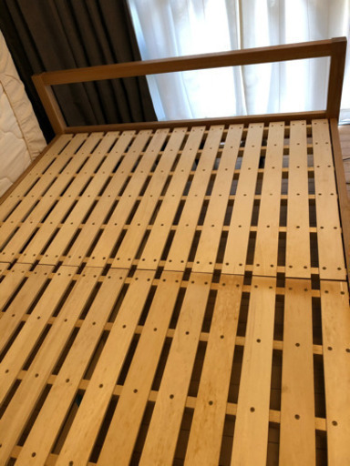 無印良品  ダブルベッド