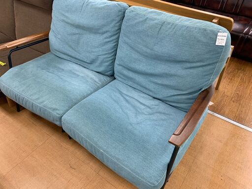 インダストリアル調2人掛けソファ　Anthemｼﾘｰｽﾞ ANS-2839DEあります！！