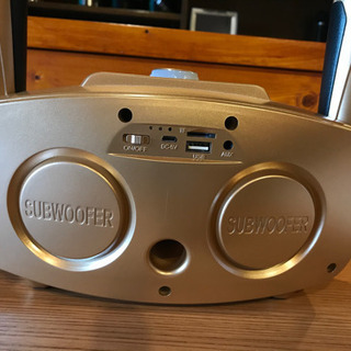 かわいいフクロウ☆ワイヤレススピーカー　マイク付き！！の画像