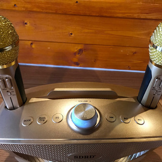 かわいいフクロウ☆ワイヤレススピーカー　マイク付き！！の画像