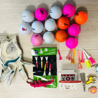 取引完了】ゴルフ ハーフセット レディース 中古品