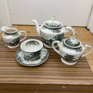 O 301-140 ティーカップセット アンティーク