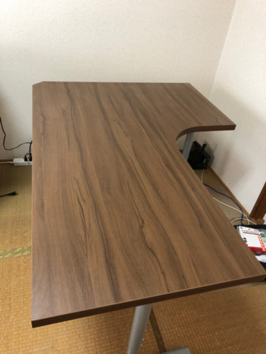 ニトリ　L型組合せデスク