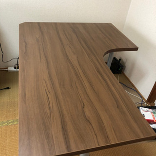ニトリ　L型組合せデスク