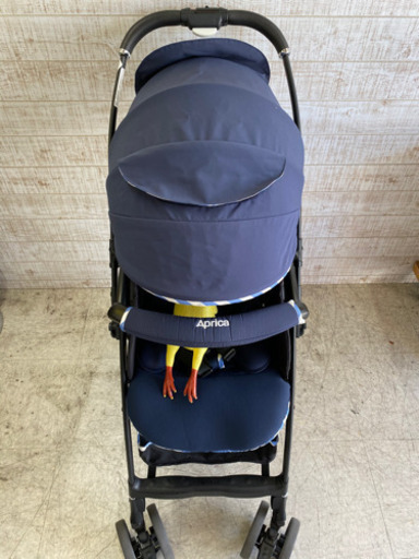 【愛品館江戸川店】アップリカのラクーナエアーACマリンボーダ－ベビーカー