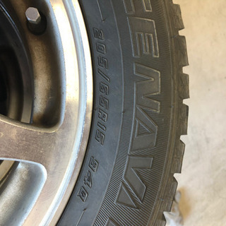 スタッドレスタイヤ、ホイール205/65R15 モデューロホイールの画像