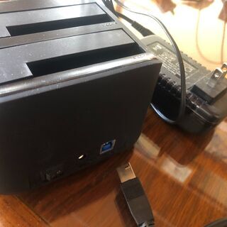 ロジテック HDDスタンド USB3.0 HDDコピー機能付 L...