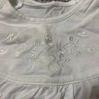 値下げ！美品CELECドレス帽子お包みセット！の画像
