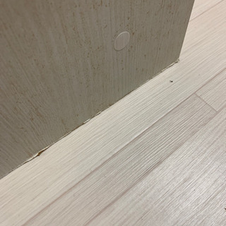 【お値下】アンティーク系 収納ラック ロッカー ハンガーラック 全身鏡 ニトリの画像