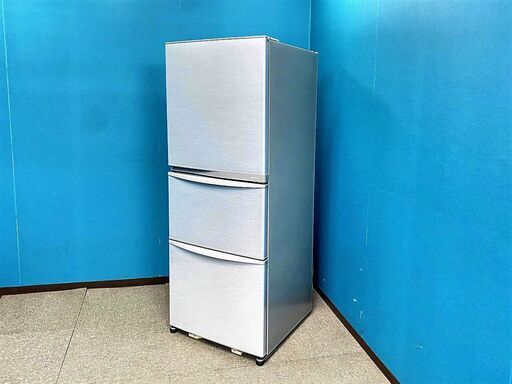 【ハッピー西葛西店】3ドア　340L　冷蔵庫　右開き　置けちゃうスリム　ID:54664