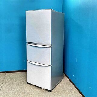【ハッピー西葛西店】3ドア　340L　冷蔵庫　右開き　置けちゃうスリム　ID:54664
