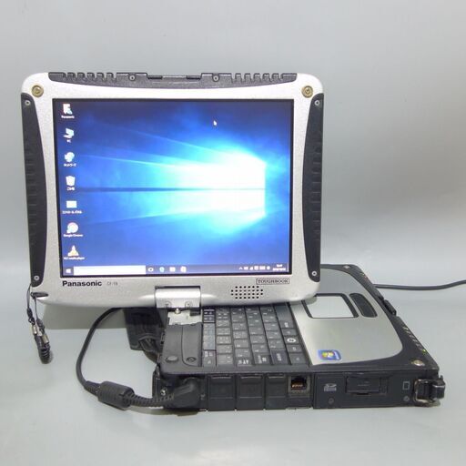送料無料 タフブック 中古動作良品 10.4型 Panasonic CF-19RW1ADS Core i5 4GB 160GB 無線L