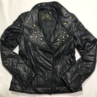 セシルマクビー ライダースジャケット レディース