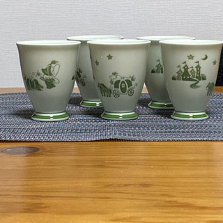有田焼　同じ絵柄の5客セットです。
