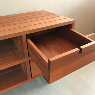 【組み立て不要】Francfranc テレビボード マホガニー色【送料込み】 2025年最新】Francfranc テレビ台の人気アイテム - メルカリ