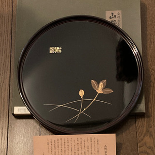 新品！丸盆　花