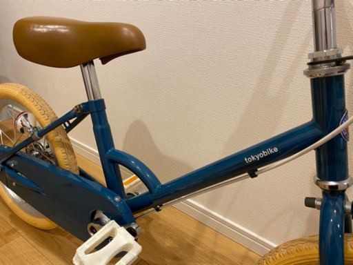 子供　自転車　little tokyobike (リトルトーキョーバイク)16インチ ブルーエナメル　美品