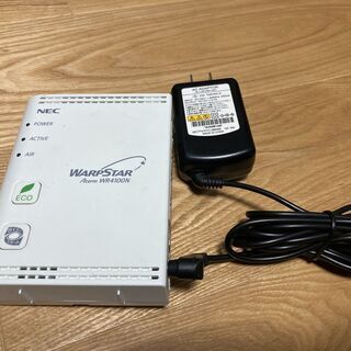 無線LANルーター　Aterm WR4100N　本体・ＡＣアダプター