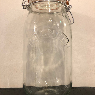 キルナー　KILNER キルナー ラウンドクリップトップジャー 2.0L 瓶の画像