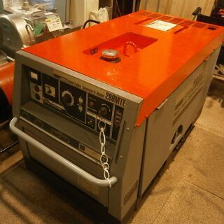 ☆中古品 新ダイワ 防音型エンジン発電機兼、溶接機 ウェルダー ...
