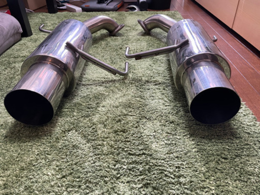 [新品ガスケット付き]bp レガシィ　マフラー