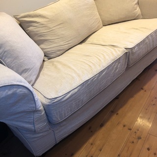 ♪ 3人掛けソファ　難あり品　🎶の画像